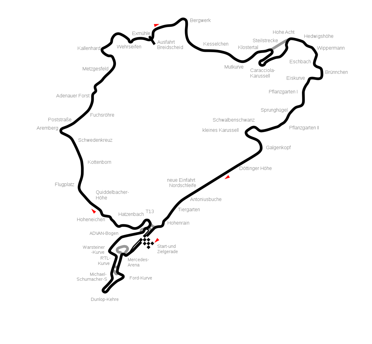 Ausfahrt zum Nürburgring 16.08.2026